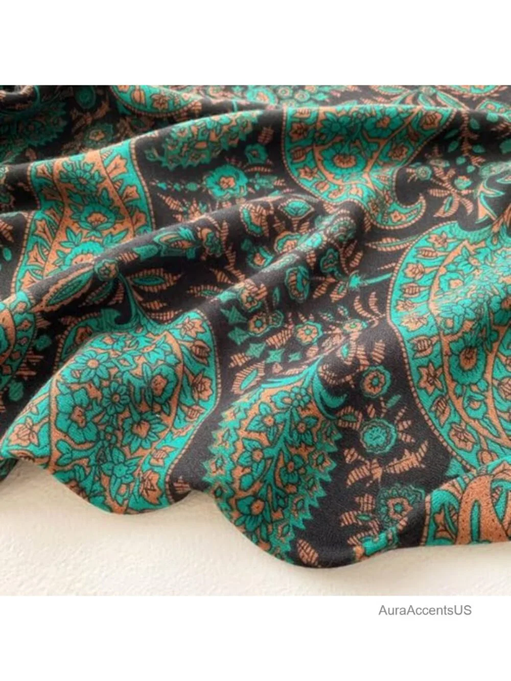 51x51 Inch Large Square Shawl - Multifunctional Fashion Scarf for Women